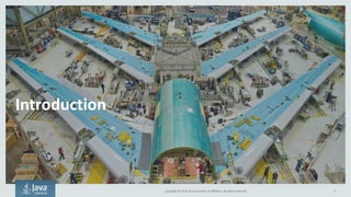 Copyright © 2016, Oracle and/or its affiliates. All rights reserved. 5
Monolithic Applications
Single, Monolithic App
Must Deploy Entire App
One Database for Entire App
Organized Around Technology Layers
State In Each Runtime Instance
One Technology Stack for Entire App
In-process Calls Locally, SOAP Externally
Microservices
Many, Smaller Minimal Function Microservices
Can Deploy Each Microservice Independently
Each Microservice Often Has Its Own Datastore
Organized Around Business Capabilities
State is Externalized
Choice of Technology for Each Microservice
REST Calls Over HTTP, Messaging, or Binary
What Are Microservices?
Minimal function services that are deployed separately but can interact together to
achieve a broader use-case
Copyright © 2016, Oracle and/or its affiliates. All rights reserved.
 