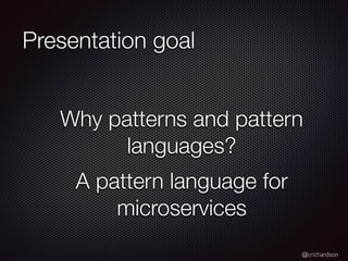 A pattern language for microservices - June 2021 | PDF