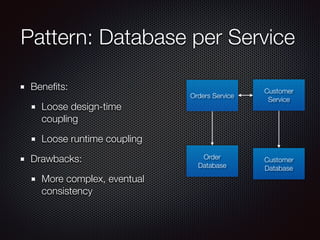 A pattern language for microservices - June 2021 | PDF