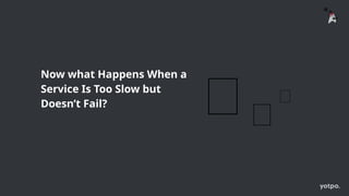 Now what Happens When a
Service Is Too Slow but
Doesn’t Fail?
🐢🐢
🐢
 