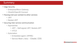 Microservices Security landscape | PPTX