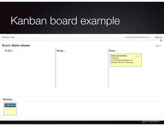 @crichardson
Kanban board example
 