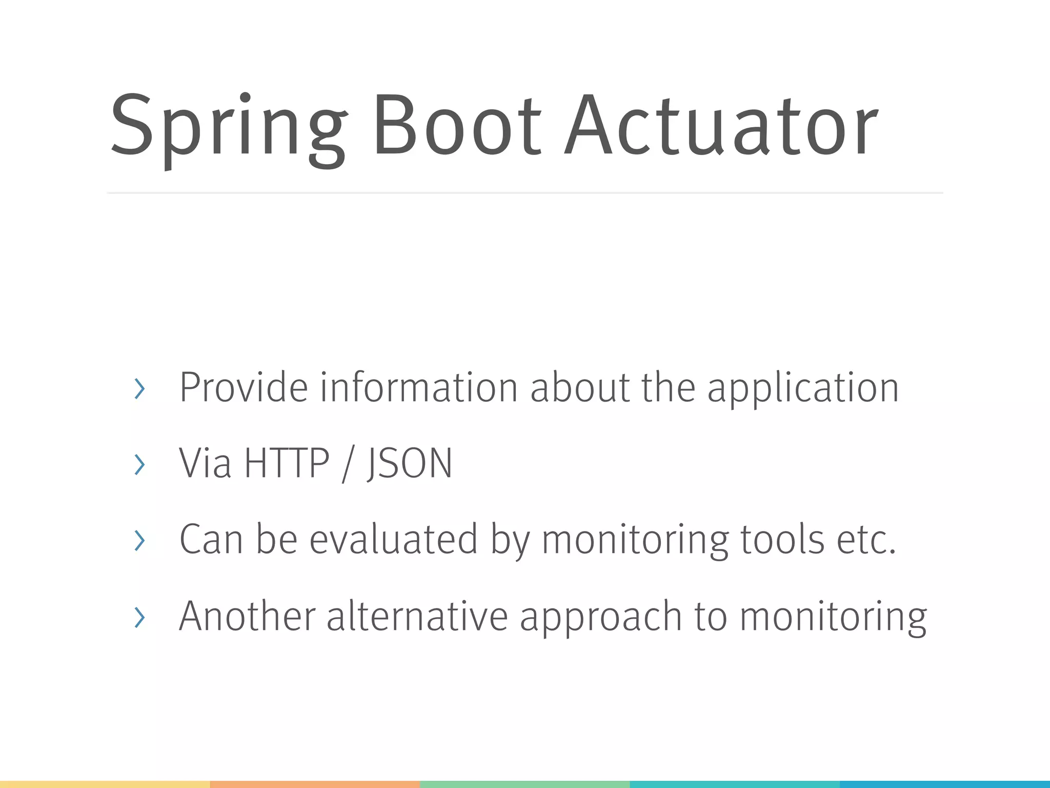 Spring Boot
Deploy Demo
 
