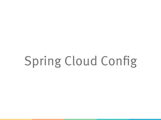 application.properties
eureka.client.serviceUrl.defaultZone=http://host:8761/eureka/
eureka.instance.leaseRenewalIntervalInSeconds=5
spring.application.name=catalog
eureka.instance.metadataMap.instanceId=${spring.application.name}:${r
andom.value}
eureka.instance.preferIpAddress=true
Eureka server
Can include user / password
Needunique ID
Load balancing
Faster updates
Dockerwon’t resolve host names
Used for registration
In CAPITAL caps
 