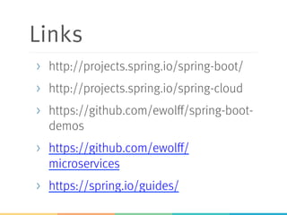Microservice Microservice
> Load Balancing
> Resilience
 
