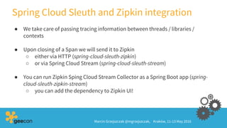 Microservices Tracing with Spring Cloud and Zipkin | PDF