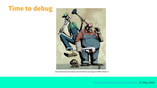 Marcin Grzejszczak @mgrzejszczak, 21 May 2016
Time to debug
https://tonysbologna.files.wordpress.com/2015/09/mario-and-luigi.jpg?w=468&h=578&crop=1
 