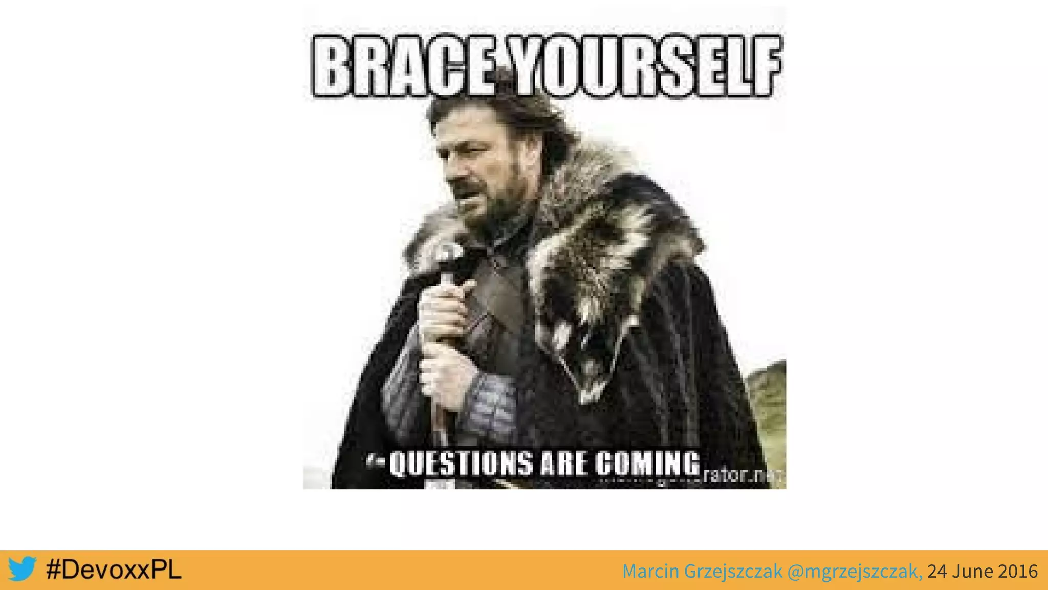 Marcin Grzejszczak @mgrzejszczak, 24 June 2016
 