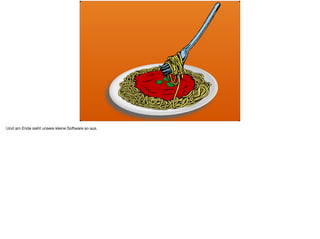 Und am Ende sieht unsere kleine Software so aus.
 