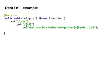 Rest DSL example
 