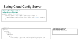 SpringBoot and Spring Cloud Service for MSA | PDF