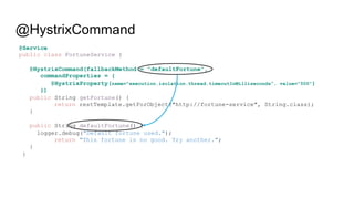 SpringBoot and Spring Cloud Service for MSA | PDF