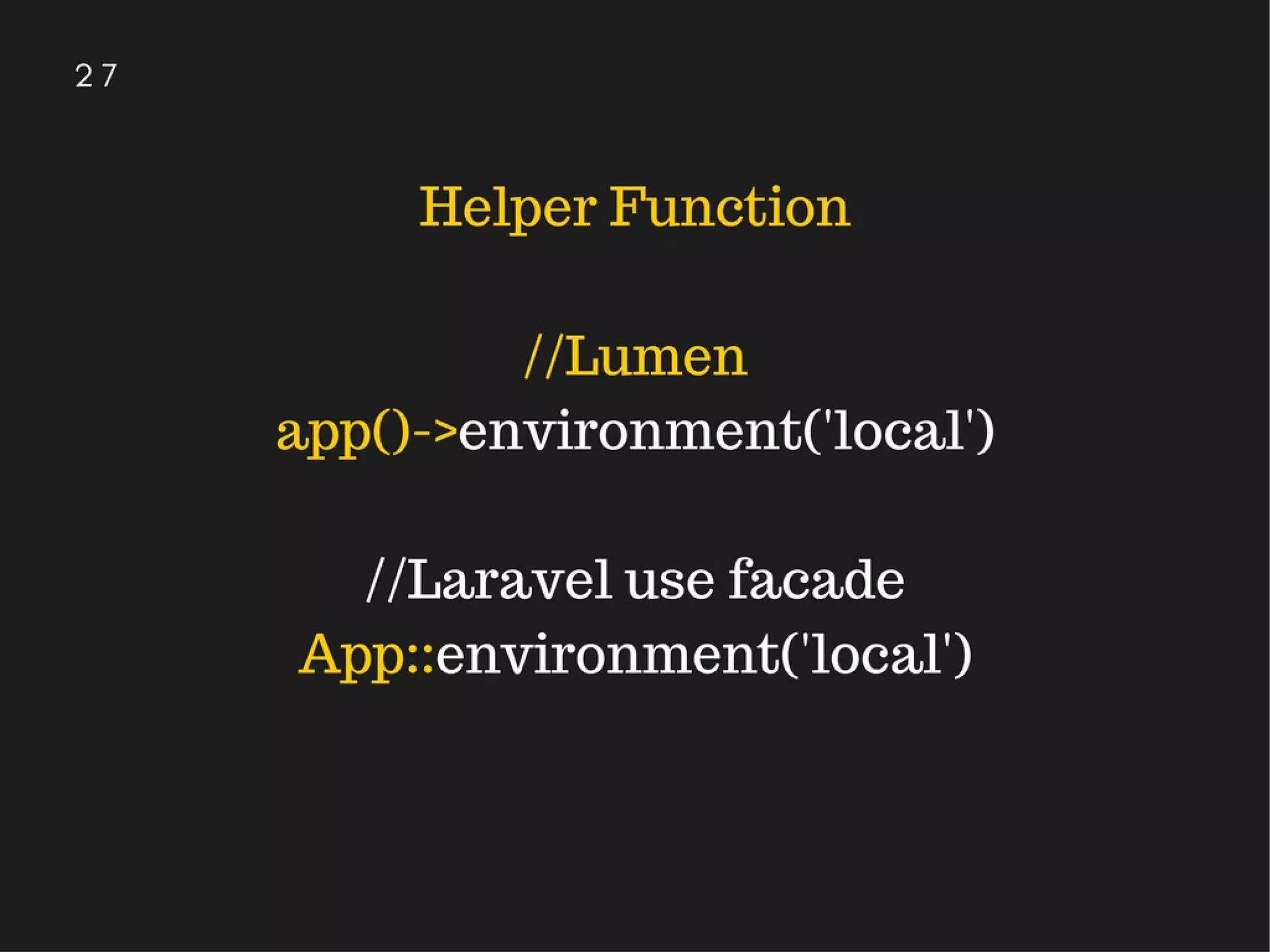 Micro-services Architecture and Lumen Micro-framework | PPT