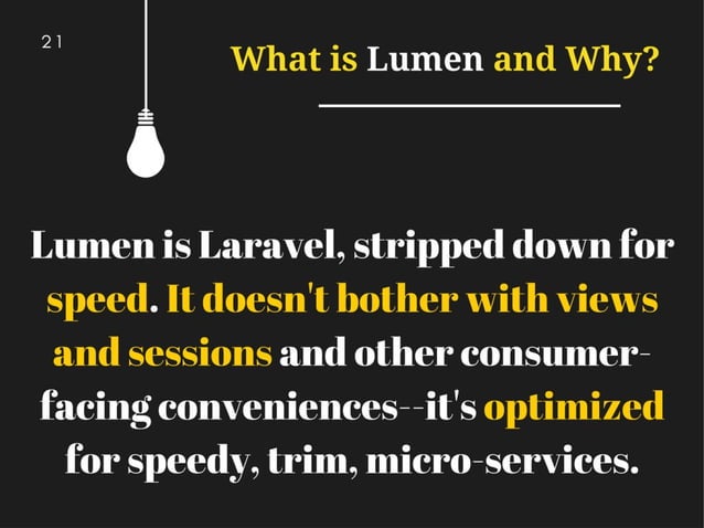 Micro-services Architecture and Lumen Micro-framework | PPT