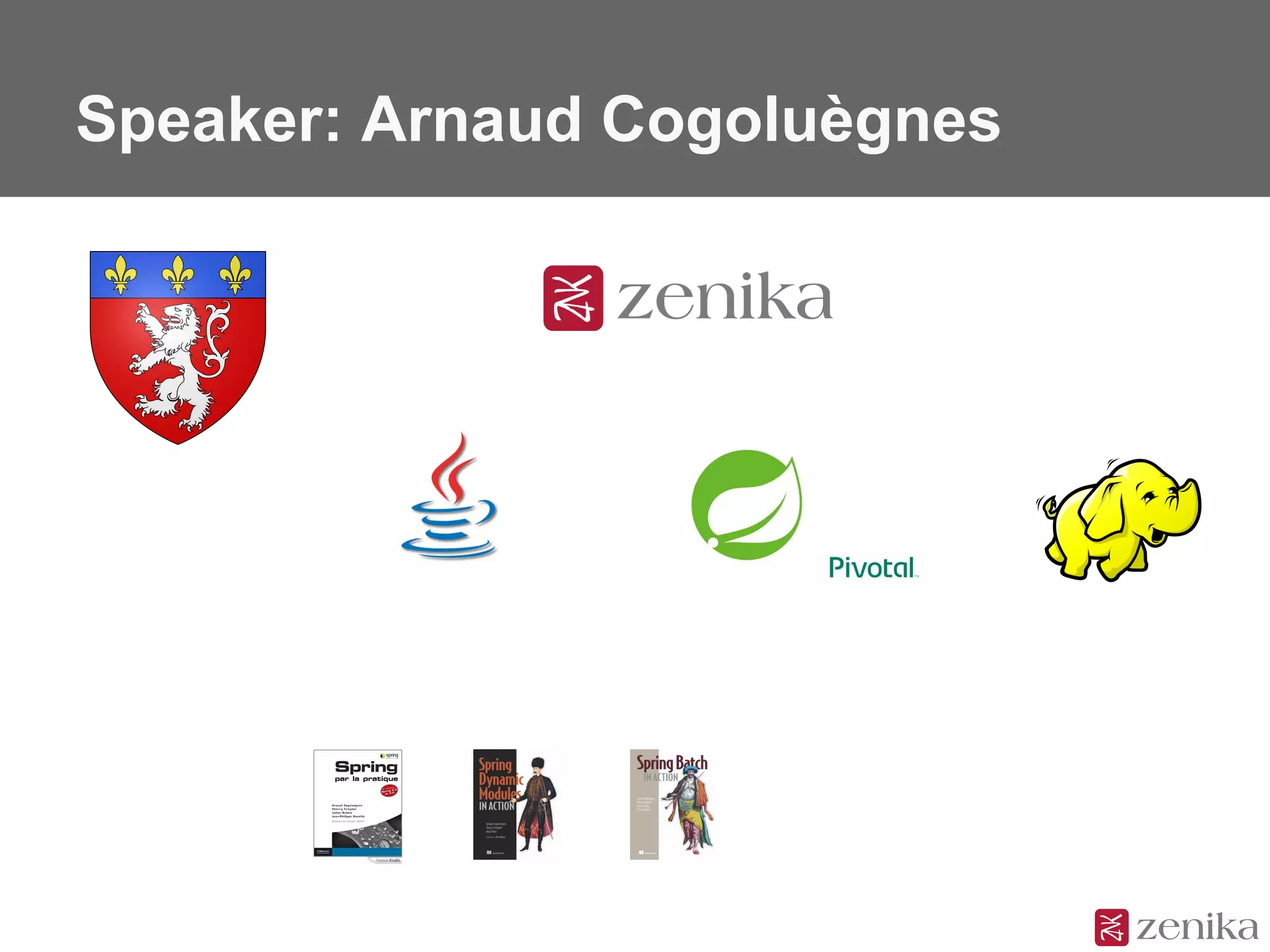 Speaker: Arnaud Cogoluègnes
 