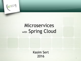 Microservices with Spring | PPT