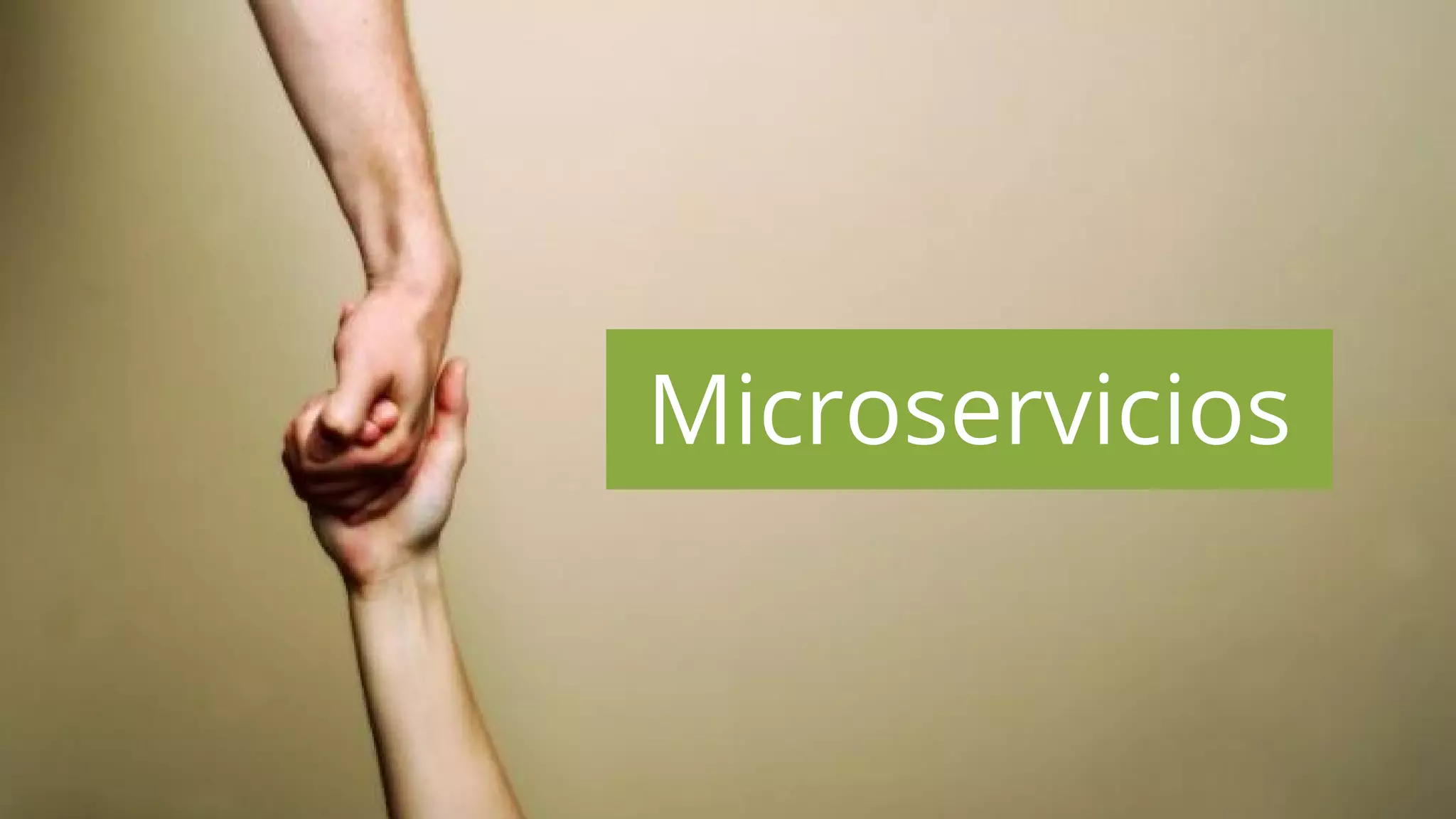 Microservicios
 