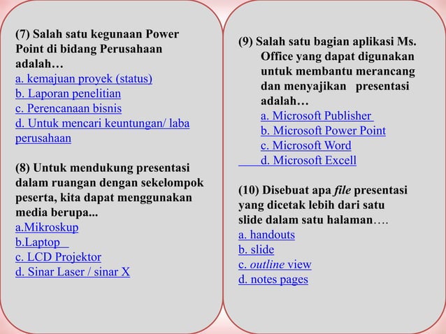 Microsft Office Power Point 2007 Bab 1 Dan 2 Ppt Microsft Office Power Point 2007 Bab 1 Dan 2 Ppt