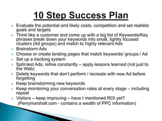 Roughly 40 different language targeting options to choose from Region/City Targeting ExamplesWhen should you use regional targeting?Example: you have local flower shops in the San Francisco Bay AreaExample: you run a restaurant in Chicago