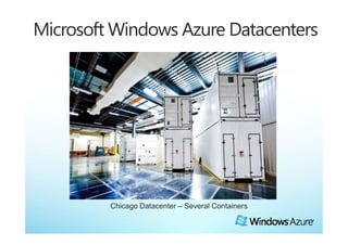 Chicago Datacenter – Several Containers
 