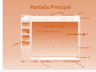 Crear una presentación
 