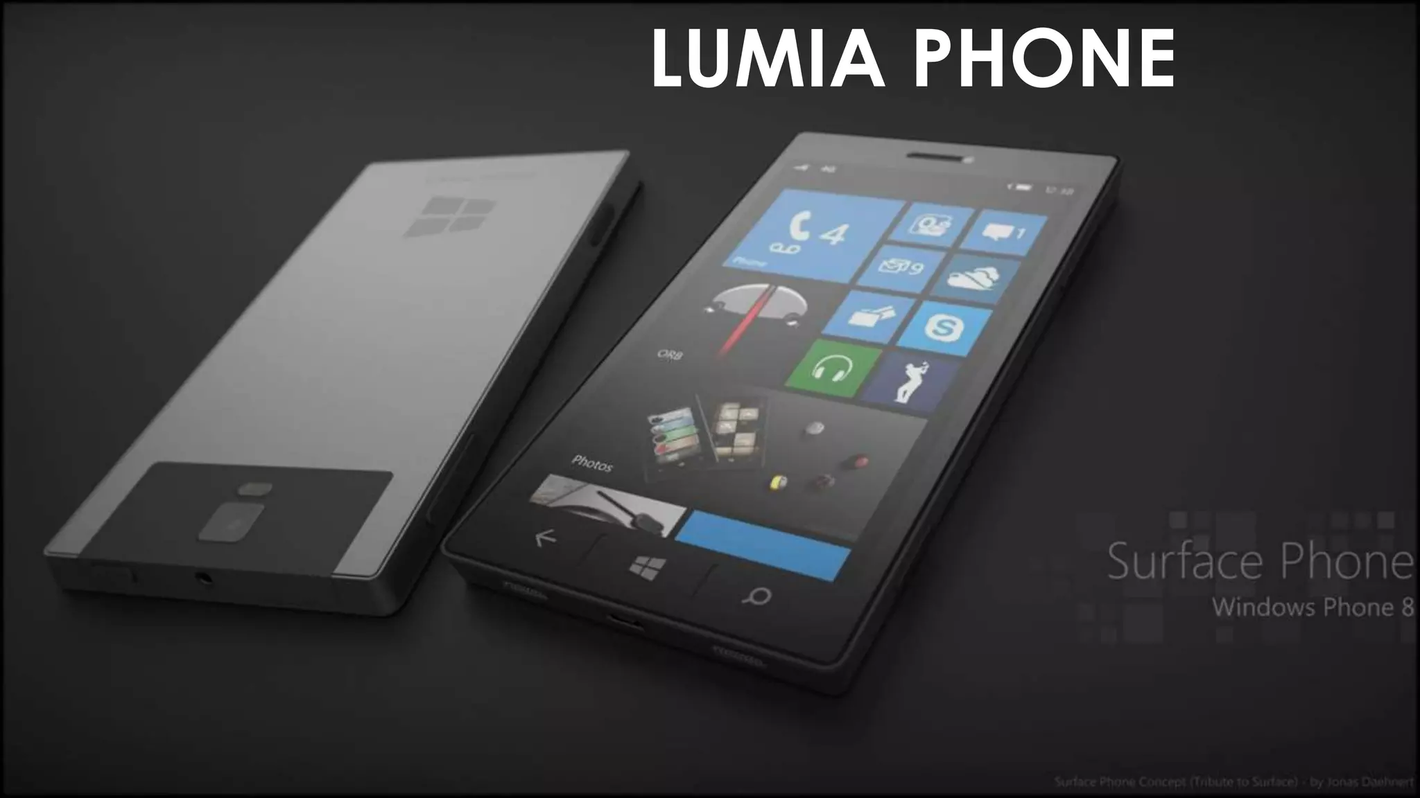 LUMIA PHONE
 