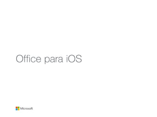 Office para iOS
 