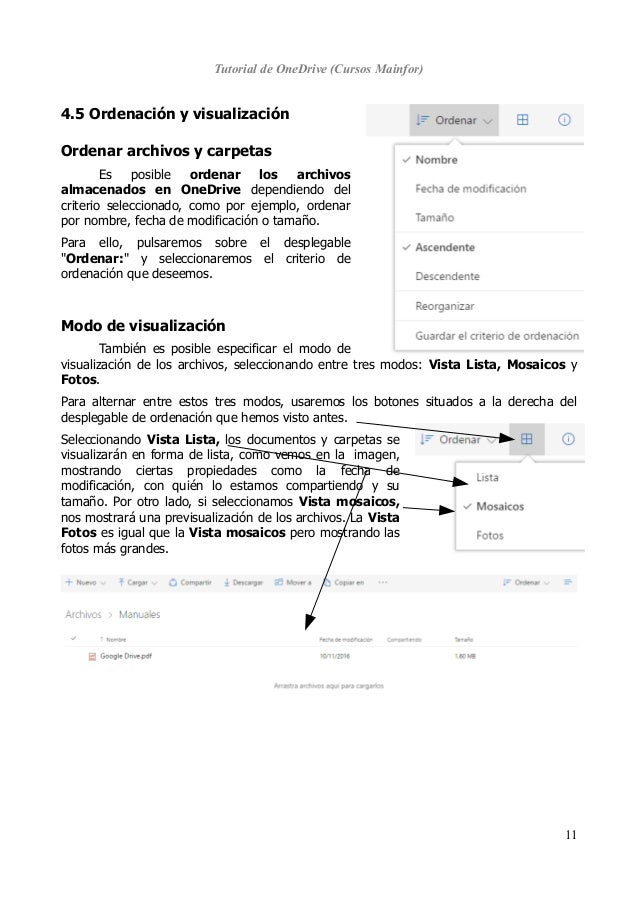 manual bsico sobre microsoft onedrive trabajo en la nube 2016 11 638