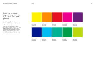 Comprehensive Microsoft Visual Identity Guidelines for Brand ...