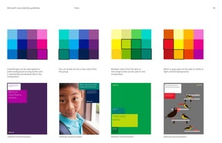 Comprehensive Microsoft Visual Identity Guidelines for Brand ...
