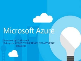 Microsoft azure | PPTX