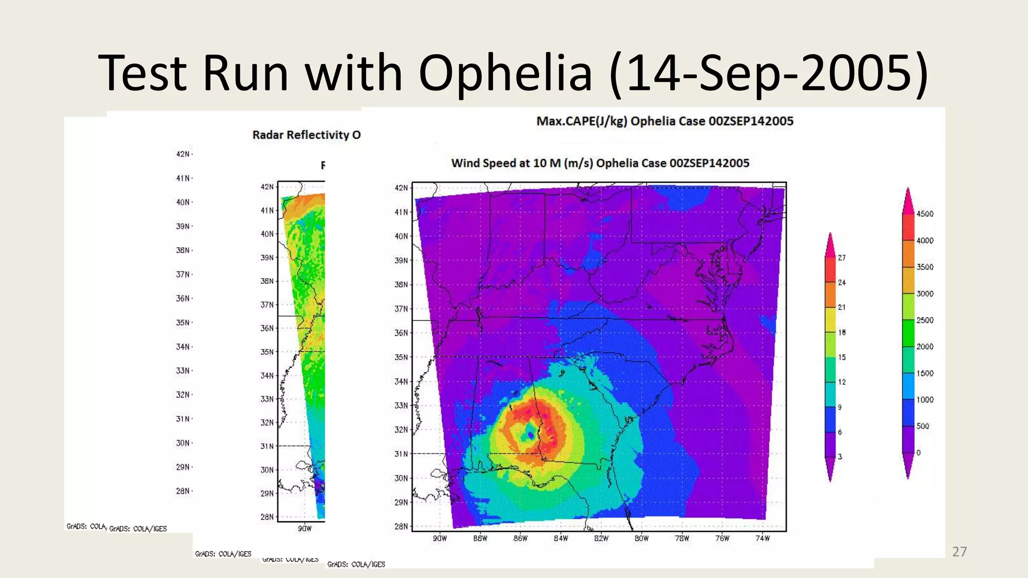 Test Run with Ophelia (14-Sep-2005)27