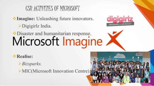Microsoft Csr Ppt