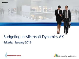 Budgeting In Microsoft Dynamics AX
Jakarta, January 2019
 