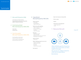 Les nouvelles fonctionnalités de Microsoft Dynamics Nav 2017 | PDF