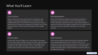 Mastering Data Management and Analysis in Microsoft Excel 2007 | PPTX