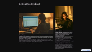 Excel Refreshable Web Query Mastering Data Management and Analysis in Microsoft Excel 2007 | PPTX