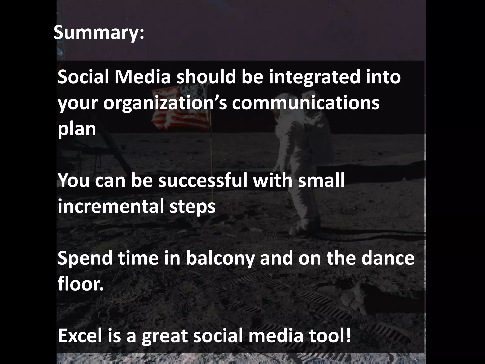 Codifying A Social Culture: Policy Encouragement and support