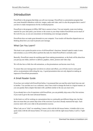 Ms Powerpoint Lecture Notes Pdf Microsoft office-powerpoint | PDF