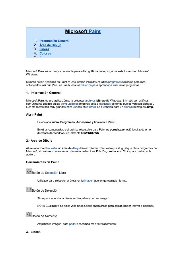 microsoft paint manual Microsoft paint-manual-sencillo1-110523174942-phpapp01.
