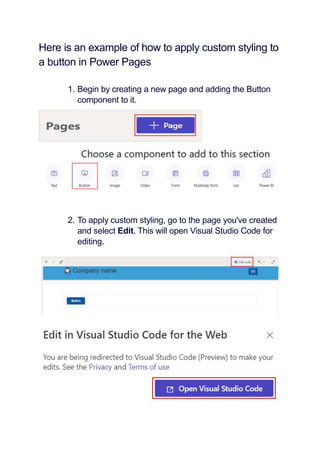 microsoft-power-pages.docx | Web Design and HTML | Internet