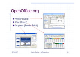 Microsoft Power Point   Modulo 8   Software Livre