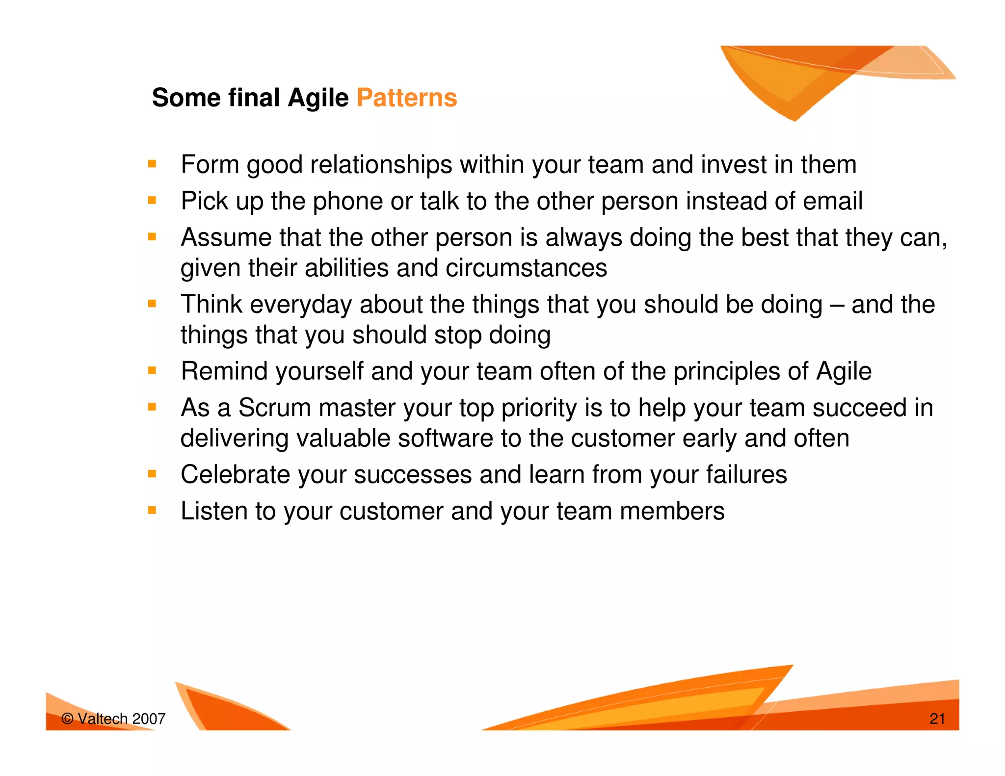 Agile Adoption Patterns And Antipatterns