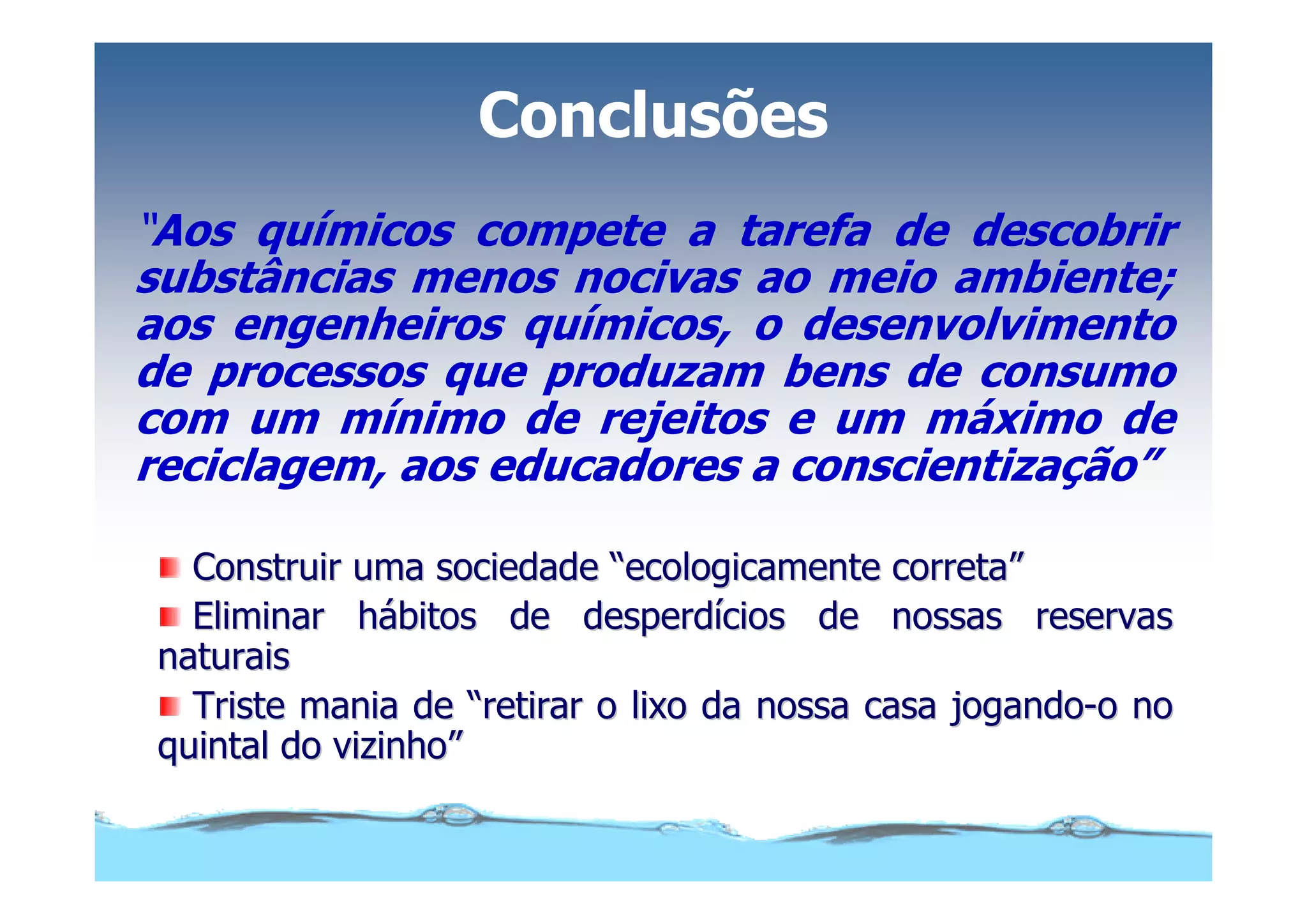 Microsoft Power Point Aula (3) áGua E Impacto Ambiental