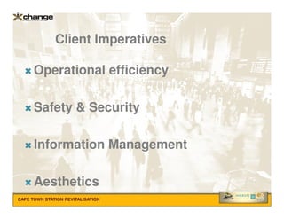 Microsoft Power Point   Cape Town Station