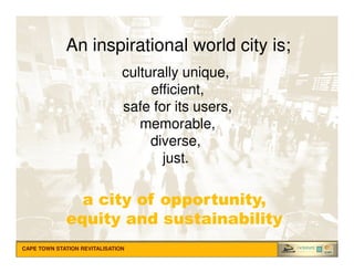 Microsoft Power Point   Cape Town Station