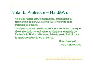 Coletanea Redes de Computadores (ESAF) - Walter Cunha