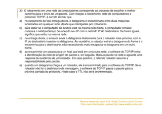 Coletanea Redes de Computadores (ESAF) - Walter Cunha