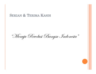 SEKIAN & TERIMA KASIH




Â`xÇâ}â exäÉÄâá| UtÇzát ÇwÉÇxá|tÊ
 