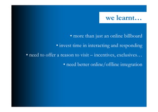 Local government social media - lessons learnt